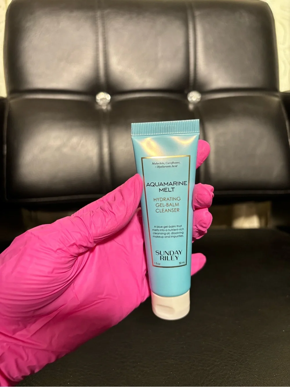 Sunday Riley Aquamarine Melt Hydrating Gel-Balm Cleanser Sample